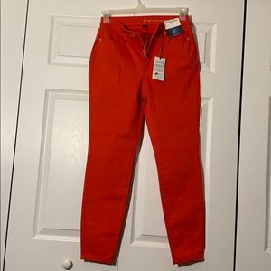 New York & Company High waist red jeans